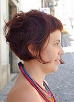 fryzury krótkie - uczesanie damskie z włosów krótkich zdjęcie numer 178